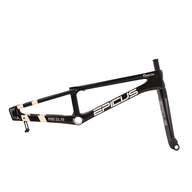 EPICUS NOIR PULSE PRO XXL 21.75 Carbon BMX Frame Set