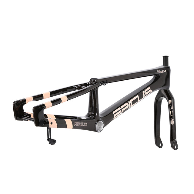 EPICUS NOIR PULSE PRO XXL 21.75 Carbon BMX Frame Set