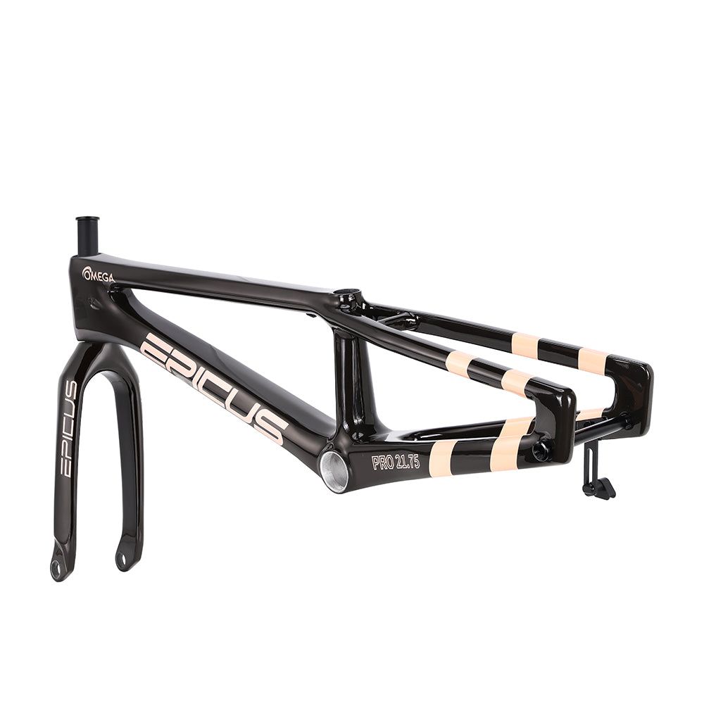 EPICUS NOIR PULSE PRO XL 21.75 Carbono BMX Frame Set